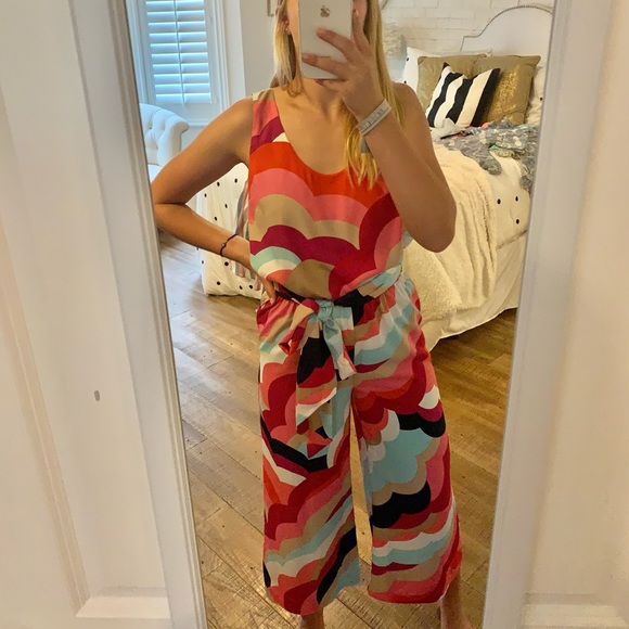 NWT Trina Turk Colorful Jumpsuit (Womens size 2) - Picture 2 of 6